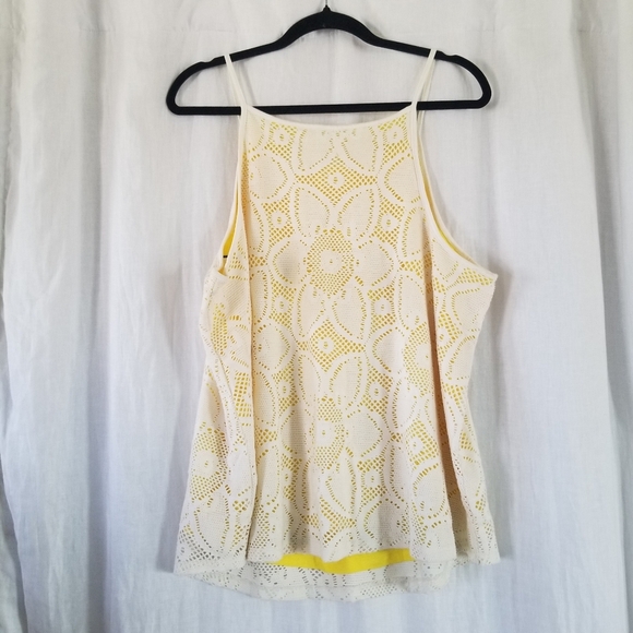 Anthropologie | Cosette Floral Lace Tank Top - Picture 3 of 8